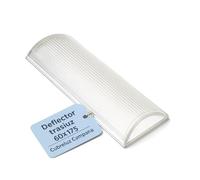 RECAMBIOS DREYMA Deflector Bombilla Trasluz Para Campana Extractor Compatible con Balay Bosch Lynx Referencia 265250 Modelos 3BD764X 3BD794X 4BD727X01 Medida 59x174 mm Cubreluz Transparente