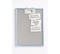 RECAMBIOS DREYMA Filtro Campana extractora metálico 275x345 mm. codigo 81460133 Lavable anticorrosion Compatible con Teka Balay Bosch Repuesto Rejilla Grasa Alta eficiencia fácil instalacion