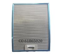 RECAMBIOS DREYMA Filtro Curvo Campana 38x28cm Aluminio Malla Multicapa Compatible con Teka Balay Bosch Codigo 61865020 Pestana Agarre Lavable Reutilizable Repuesto Optimo Pro