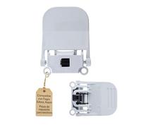 RECAMBIOS DREYMA Maneta apertura y cierre puerta para Lavadora compatible con Edesa Fagor Aspes Westinghouse Smeg Brandt LA8E000L0 LA8E000B2 AS0012711 AS0016062 ST0009583 LA8E002A2