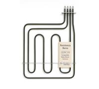 RECAMBIOS DREYMA Resistencia Grill Doble 2500W 1600W+900W 220V Medidas 347x344x365mm Recambio Horno Compatible con Balay Bosch Lynx Superser Crolls Constructa Neff Corcho Montaje Fácil Firme