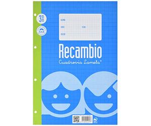 Recambios LAMELA Folio 100H 6T Cuadrovía 3 mm. Blanco