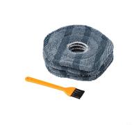 Recambios Mopa Microfibra para Eufy para x10 Pro para omni para x9(B) | Textura única atrapa suciedad, para ideal para madera y baldosa, reutilizables, gris manchas