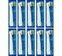 10x Original Oral-B Pro Crossaction Cabezas de Cepillo para Dientes