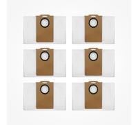 Recambios Originales de 6 Bolsas de Polvo para Ultenic Robot Aspirador Autovaciado, Filtro HEPA de Larga Duración, Compatible con Ultenic T20 Pro/ T10 Lite