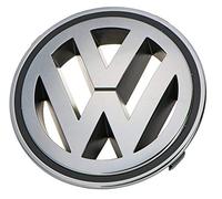 Recambios Originales Volkswagen Emblema parrilla delantera 150 mm (Golf 5, Golf 5 4 motion, Passat CC, Passat Variant, Tiguan)