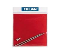 MILAN Recambios para bolígrafo mil-boli 1772601/2 Unidades/Azul/Rojo