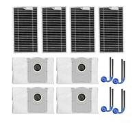 Recambios para Ecovacs para Deebot T90 Pro para Omni, juego de cepillos laterales de 3,3 l, compatible con T90 para Omni Wasserversion, robustos accesorios de limpieza (Quarterly Sets)