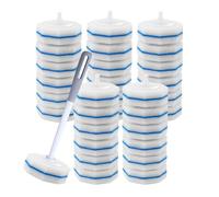 Recambios para limpiadores de inodoros, 30 por ciento de papel de recambio: limpieza profunda y eficaz para inodoros y baños, cabezales de cepillo de inodoro, cabezales de mágica