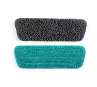 Recambios para mopa Spray Beldray Antibac - Pack de 2 Almohadillas de Repuesto Lavables a máquina, Reutilizables, para Fregar y abrillantar Suelos Duros