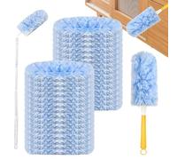 Recambios para Plumero electrostático | Doble Cara Anti estático | Recambios Plumero Doble Cara | para hogares, dueños de Perros, Oficina, Apartamentos, dormitorios, sofás, Camas, Coches y