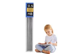 Recambios para portaminas - Recarga de minada de 6 cm, minalisa de material de grafito, reemplazo duradero de la minada 12 piezas con diseño resistente a la rotura | Recambios de mineper portami