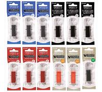 Recambios Pilot VBoard Master-Para Pizarra Blanca 12 Unidades (3 Azules,3 Negros,3 Rojos,2 Naranja y 1 Verde)