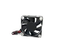 Recambios Rc Para 1/8 1/10 1/12 4510 Disipador Calor Motor Sin Escobillas 45mm Ventilador Refrigeración Alta Velocidad 14000RPM Frío RC Coche 3650 3660 4274 4292(Silver)