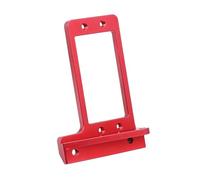 Recambios Rc Para VP Para Capra F9 1/10 Delantero Para LCG Aluminio CNC Soporte Servo BAT Chasis Bajo Centro Gravedad Coche RC Crawler Piezas Mejora Bricolaje(Red)
