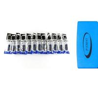 Recambios V Board -Recambios Pizarra Blanca Escuela-Recambios Pizarra Blanca Oficinas-Cartuchos Recambios-12 Recambios + 1 Borrador Magnèticos-JP-JORPAY (Lote)