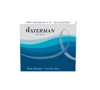 Recambios Waterman S0110950 para pluma estilográfica azul 6 piezas