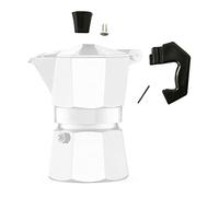 Recambioss Moka Mango Pomo - Repuesto Asa Recambio Cafetera 1/2/3/6/9 Tazas (2/3 Tazas) Negro