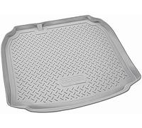 Recambo Alfombrilla de Goma para Maletero Apta para Audi A3 8P + Sportback 2003 2012, Ajuste con Borde | Gris