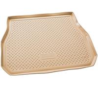Recambo Alfombrilla de Goma para Maletero Apta para BMW X5 | Tipo E53 | año 1999 2006 | Ajuste Borde | Beige