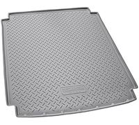 Recambo Alfombrilla de Goma para Maletero Apta para Mercedes Clase GL, X164, 5 plazas, 2006 2012, Ajuste Borde, Color Gris
