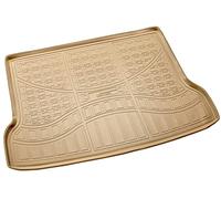Recambo Alfombrilla de Goma para Maletero Apta para Mercedes Clase GLA X156, año de fabricación a Partir de 12.2013, Ajuste Borde, Color Beige