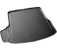 Recambo Alfombrilla de Goma para Maletero Apta para Skoda Octavia II Hatchback, año 2004 2013, Ajuste Borde