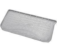 Recambo Alfombrilla de Goma para Maletero Apta para Smart Fortwo II, Tipo 451, 2007 2015, Ajuste Borde, Color Gris