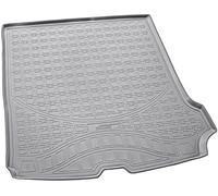 Recambo Alfombrilla de Goma para Maletero Apta para Volvo V90 II + V90 Cross Country | año de fabricación a Partir de 2016 | Ajuste Borde | Color Gris