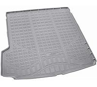 Recambo Alfombrilla de Goma para Maletero, Apta para Volvo XC90 II, año de fabricación a Partir de 2015. 3ª Fila de Asientos Inferiores, Ajuste Borde, Color Gris