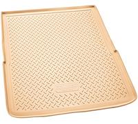 Recambo Alfombrilla de Goma para Maletero Apta para VW Passat B6 Variant, Tipo 3C5, año de fabricación 2005 2010, Ajuste Borde, Color Beige