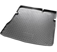 Recambo Alfombrilla de goma para maletero de calidad prémium apta para Dacia Duster I, solo para 2 WD | 2010 2017 | Ajuste perfecto con borde