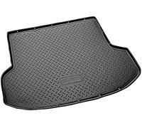 Recambo Alfombrilla de goma para maletero de calidad prémium apta para Hyundai ix35 I, LM, EL 2009 2015, ajuste con borde