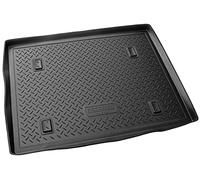 Recambo Alfombrilla de goma para maletero de calidad prémium apta para Renault Kangoo I, 5 plazas, años 1997 2009, ajuste perfecto con borde