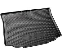 Recambo Alfombrilla de goma para maletero de calidad prémium apta para Skoda Roomster, año de fabricación 2006 2015, ajuste perfecto con borde