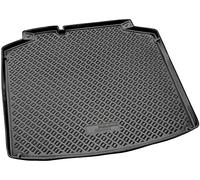 Recambo Alfombrilla de goma para maletero de calidad prémium apta para Skoda Scala a partir de 2018, ajuste perfecto con borde