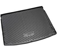 Recambo Alfombrilla de goma para maletero de calidad prémium apta para VW T-ROC A11, a partir de 2017, posición superior del suelo Vario, ajuste perfecto con borde, Alfombra Maletero Coche Goma