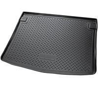 Recambo Alfombrilla de goma para maletero de calidad prémium para VW Caddy III, Caddy IV, a partir de 2003, dos puertas correderas, ajuste perfecto con borde