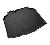 RECAMBO Alfombrilla de protección para maletero compatible con Skoda Fabia IV | PJ | Año de fabricación a partir de 2021 - Bandeja de goma para maletero/caja de carga 3D | Alfombrilla de maletero con