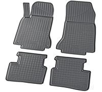 Recambo Alfombrillas de goma 3D, Alfombra Coche, Alfombra Goma, aptas para Mercedes Clase A | W176 | 2012 2018 | ajuste y borde