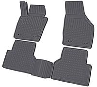 Recambo Alfombrillas de Goma 3D, Alfombra Coche aptas para Audi Q3 | Tipo 8U | año de fabricación 2011 2018 | Ajuste Borde