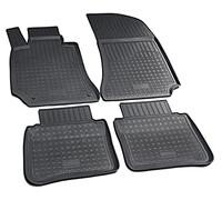 Recambo Alfombrillas de goma 3D, Alfombras Coche Goma, Alfombra Coche, aptas para Mercedes Clase E | W212 | S212 | 2009 2016 | ajuste perfecto
