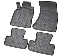 Recambo Alfombrillas de goma 3D aptas para Audi Q5 SQ5 8R | año de fabricación 2008 2017 | ajuste y borde