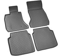 Recambo Alfombrillas de goma 3D aptas para BMW Serie 7 F02 LANG | año 2008 2015 | ajuste perfecto con borde | Alfombrillas Coche, Alfombras para Coche