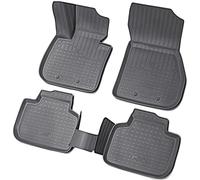Recambo Alfombrillas de goma 3D aptas para BMW X1 F48, año de fabricación a partir de 2015, ajuste perfecto con borde