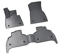 Recambo Alfombrillas de goma 3D aptas para BMW X5 G05 F95, año de fabricación a partir de 2018, ajuste perfecto con borde