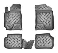 Recambo Alfombrillas de goma 3D aptas para Hyundai Getz | Tipo TB | año de fabricación 2002 2009 | ajuste perfecto + borde