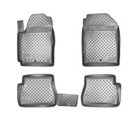 Recambo Alfombrillas de goma 3D aptas para Kia Picanto | Tipo BA | año de fabricación 2004 2011 | Ajuste perfecto con borde