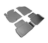 Recambo Alfombrillas de goma 3D aptas para Kia Sportage, Alfombra Coche | Tipo SL | año de fabricación 2010 2015 | ajuste perfecto + borde