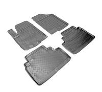 Recambo Alfombrillas de goma 3D aptas para Kia Venga | Tipo YN | año de fabricación 2009 2019 | ajuste perfecto + borde